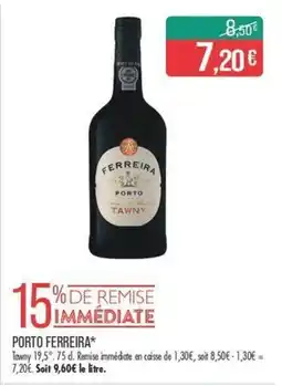 Match PORTO FERREIRA offre