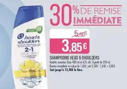 SHAMPOOING HEAD & SHOULDERS