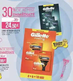 Match LAMES DE RASOIR GILLETTE offre