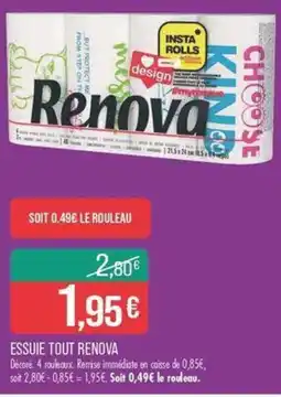 Match ESSUIE TOUT RENOVA offre