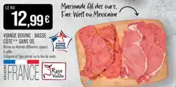 Match VIANDE BOVINE : BASSE CÔTE** SANS OS offre