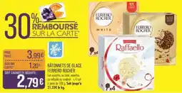 Match BATONNETS DE GLACE FERRERO ROCHER offre