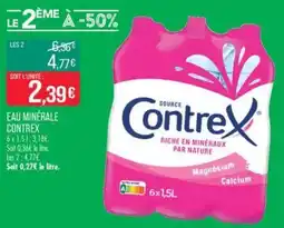 Match EAU MINÉRALE CONTREX offre