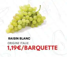 Hmarket RAISIN BLANC offre