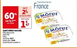 Auchan SAINT MÔRET NATURE offre