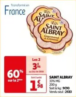 Auchan SAINT ALBRAY offre