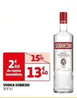 Auchan VODKA SOBIESKI offre