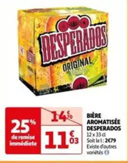 Auchan BIERE AROMATISÉE DESPERADOS offre