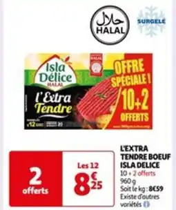 Auchan L'EXTRA TENDRE BOEUF ISLA DELICE offre