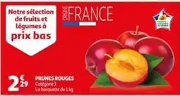 Auchan PRUNES ROUGES offre