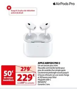 Auchan APPLE AIRPODS PRO 2 offre