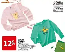 Auchan SWEAT ENFANT offre