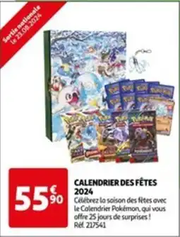 Auchan CALENDRIER DES FÊTES 2024 offre