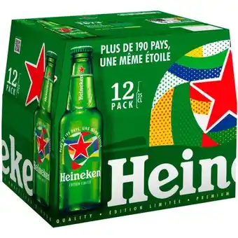 Auchan Bière Blonde Heineken offre