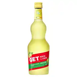 Auchan Liqueur Get Fruité Menthe Citron offre