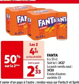Auchan Supermarché FANTA offre