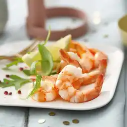 Auchan Queues De Crevettes Cocktail Cuites Surgelées Auchan offre