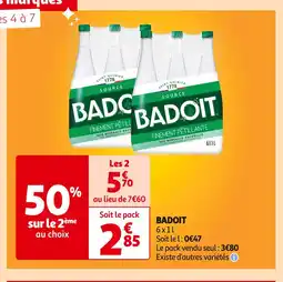 Auchan Supermarché BADOIT offre
