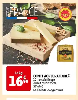Auchan Supermarché JURAFLORE COMTÉ AOP offre