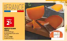 Auchan Supermarché MIMOLETTE DEMI VIEILLE offre