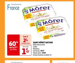 Auchan Supermarché SAINT MÔRET NATURE offre