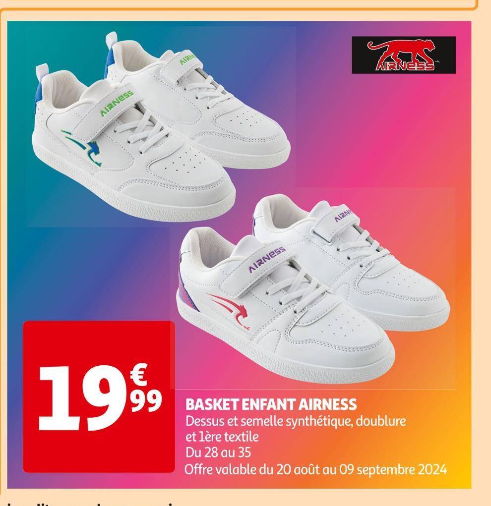 Auchan basket fille best sale