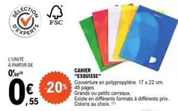 E.Leclerc Esquisse - cahier offre