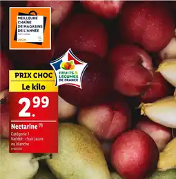 Lidl Nectarine (1) offre