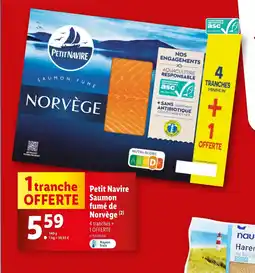 Lidl Petit Navire Saumon Fume De NORVEGE offre