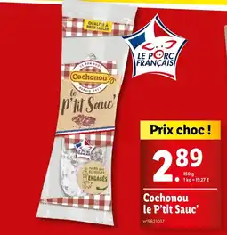 Lidl Cochonou le P'tit Sauc❜ offre