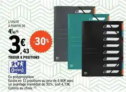 E.Leclerc Oxford - trieur 8 positions offre