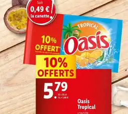 Lidl Oasis Tropical offre