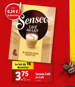 Lidl Senseo Café au Lait offre