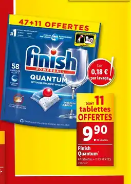 Lidl Finish Quantum* offre