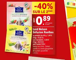 Lidl Lord Nelson Infusion Rooibos offre