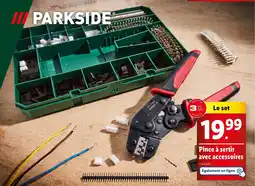 Lidl Pince à sertir avec accessoires offre