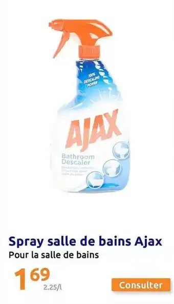 Action Ajax - spray salle de bains offre