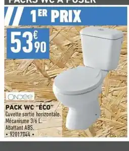 Brico Cash PACK WC "ÉCO" offre