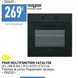 FOUR MULTIFONCTION CATALYSE