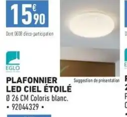 Brico Cash PLAFONNIER LED CIEL ÉTOILÉ offre