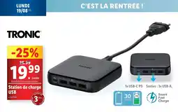 Lidl Station de charge USB offre