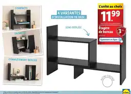 Lidl Étagère de bureau offre