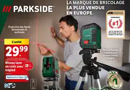 Lidl Niveau laser en croix avec trépied offre