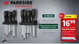 Lidl Tournevis burins offre