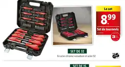 Lidl Set de tournevis offre