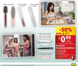Lidl Accessoire de manucure/pédicure offre