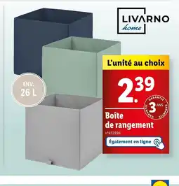 Lidl Boîte de rangement offre