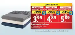Lidl Drap-housse en jersey offre