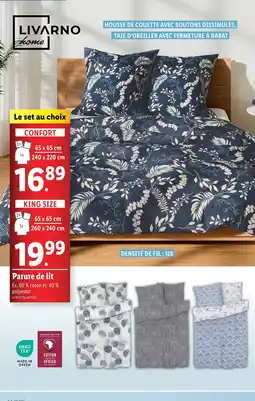 Lidl Parure De Lit offre