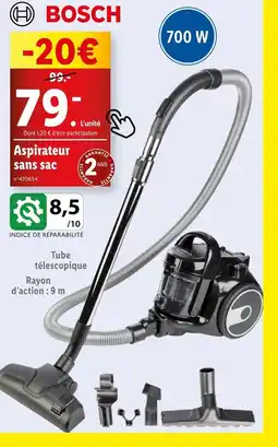 Lidl Aspirateur Sans Sac offre